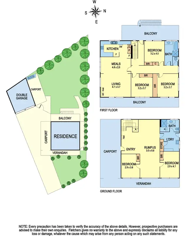 Floorplan of Homely house listing, 8 Horne Avenue, St Leonards VIC 3223