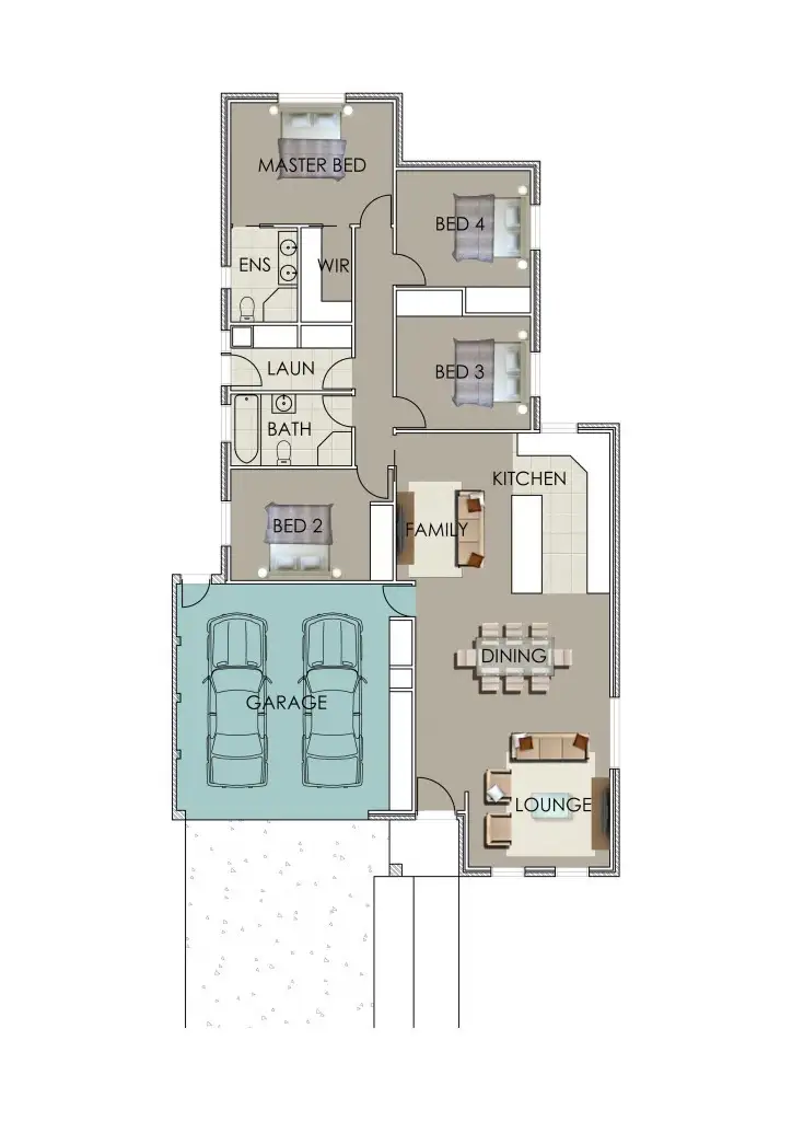 Floorplan of Homely house listing, 48 Gourock Avenue, Goulburn NSW 2580