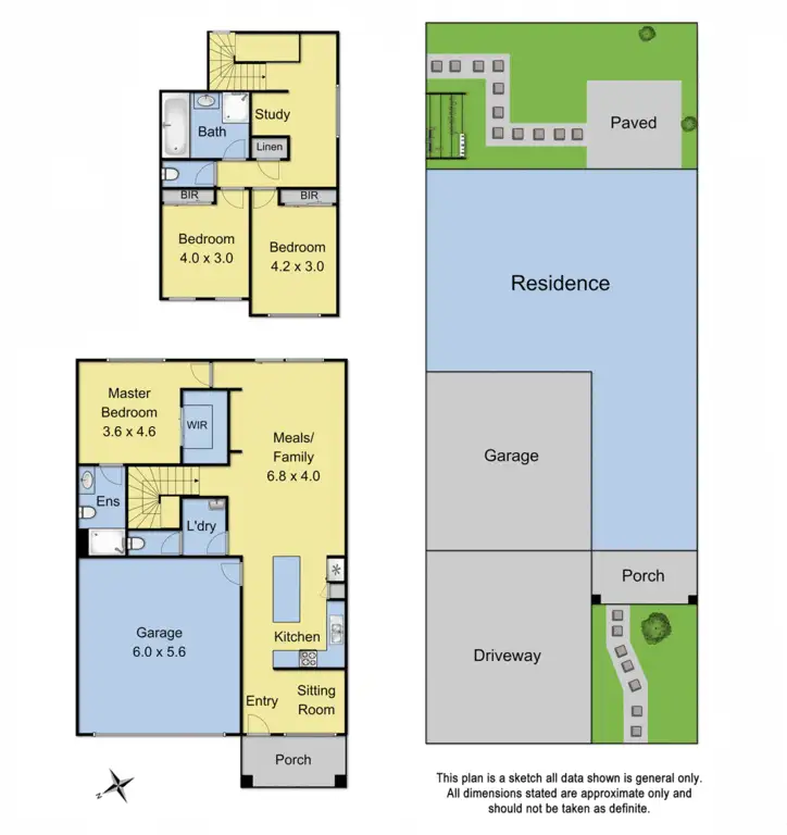 Floorplan of Homely house listing, 41 Evans Drive, Croydon VIC 3136