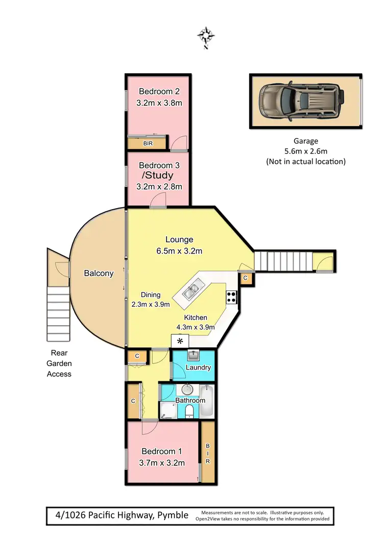 Floorplan of Homely apartment listing, 4/1026-1028 Pacific Hwy, Pymble NSW 2073