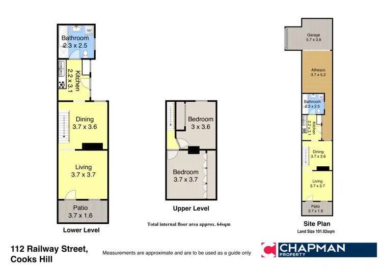 Floorplan of Homely house listing, 112 Railway Street, Cooks Hill NSW 2300
