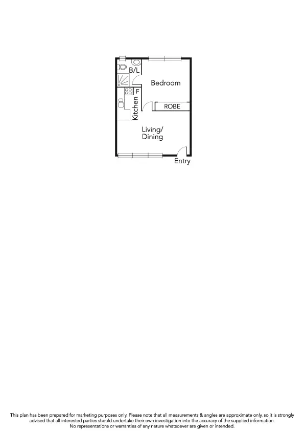 Floorplan of Homely apartment listing, 17/122 Beaconsfield Parade, Albert Park VIC 3206