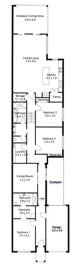 Floorplan of Homely house listing, 4a McLennon Avenue, Magill SA 5072