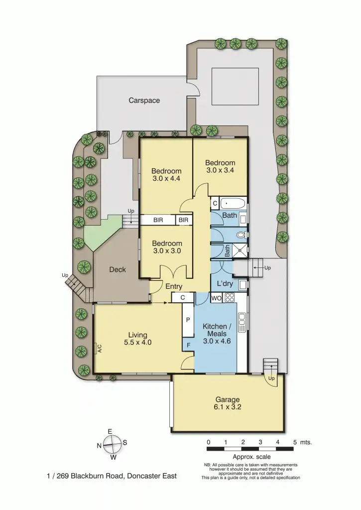 Floorplan of Homely house listing, 1/269 Blackburn Road, Doncaster East VIC 3109