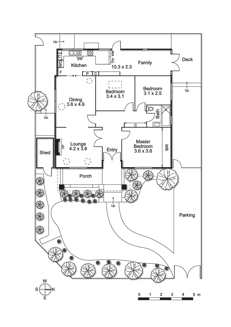 Floorplan of Homely house listing, 1 Malane Street, Ormond VIC 3204