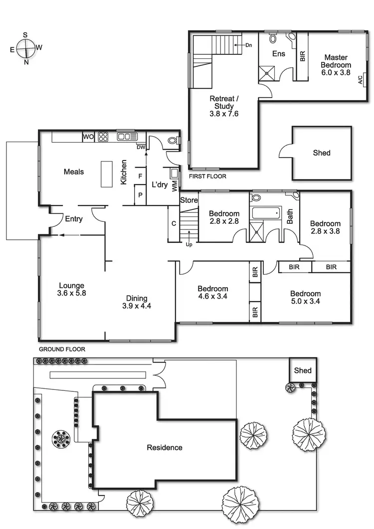 Floorplan of Homely house listing, 271 East Boundary Road, Bentleigh East VIC 3165