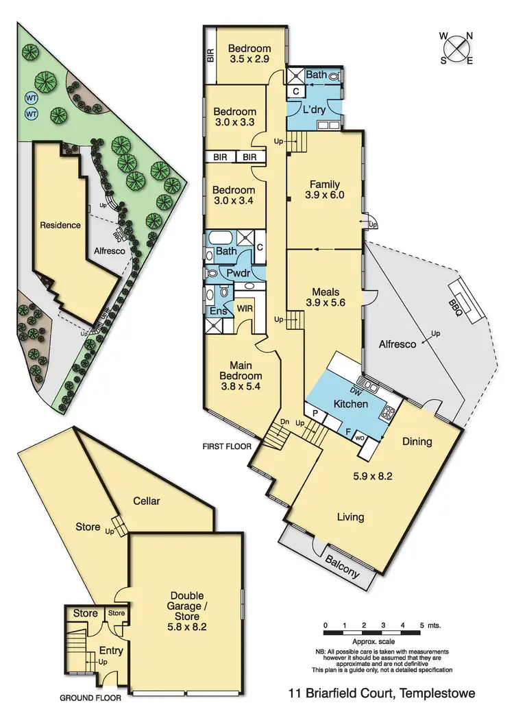 Floorplan of Homely house listing, 11 Briarfield Court, Templestowe VIC 3106