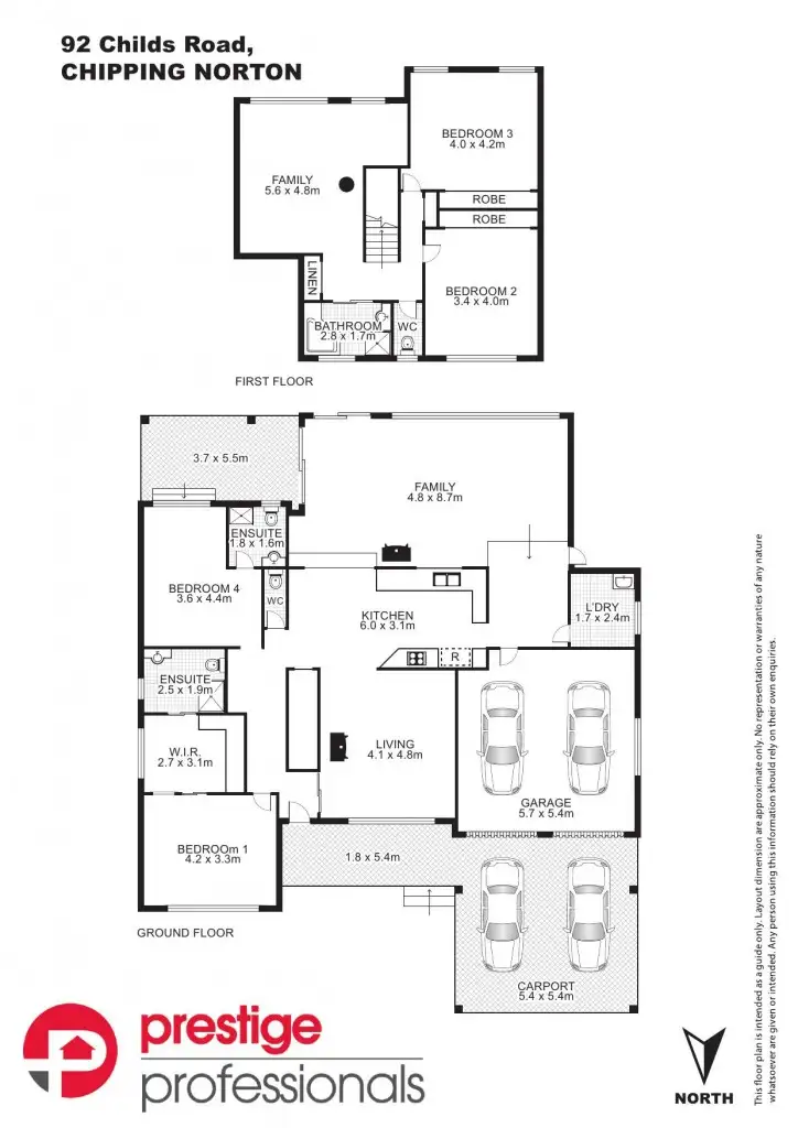 Floorplan of Homely house listing, 92 Childs Road, Chipping Norton NSW 2170