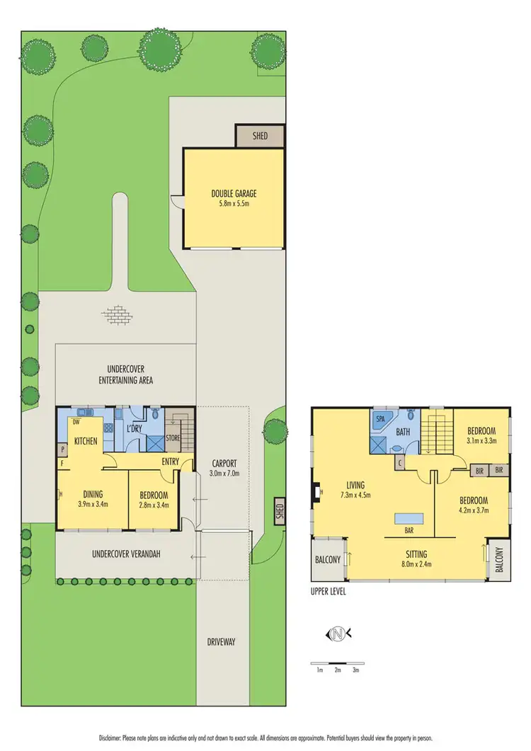 Floorplan of Homely house listing, 9 Gumarooka Avenue, Clifton Springs VIC 3222