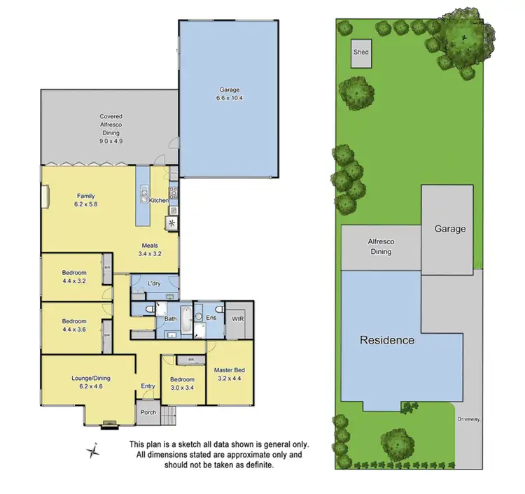 Floorplan of Homely house listing, 4 Walmer Street, Ringwood VIC 3134