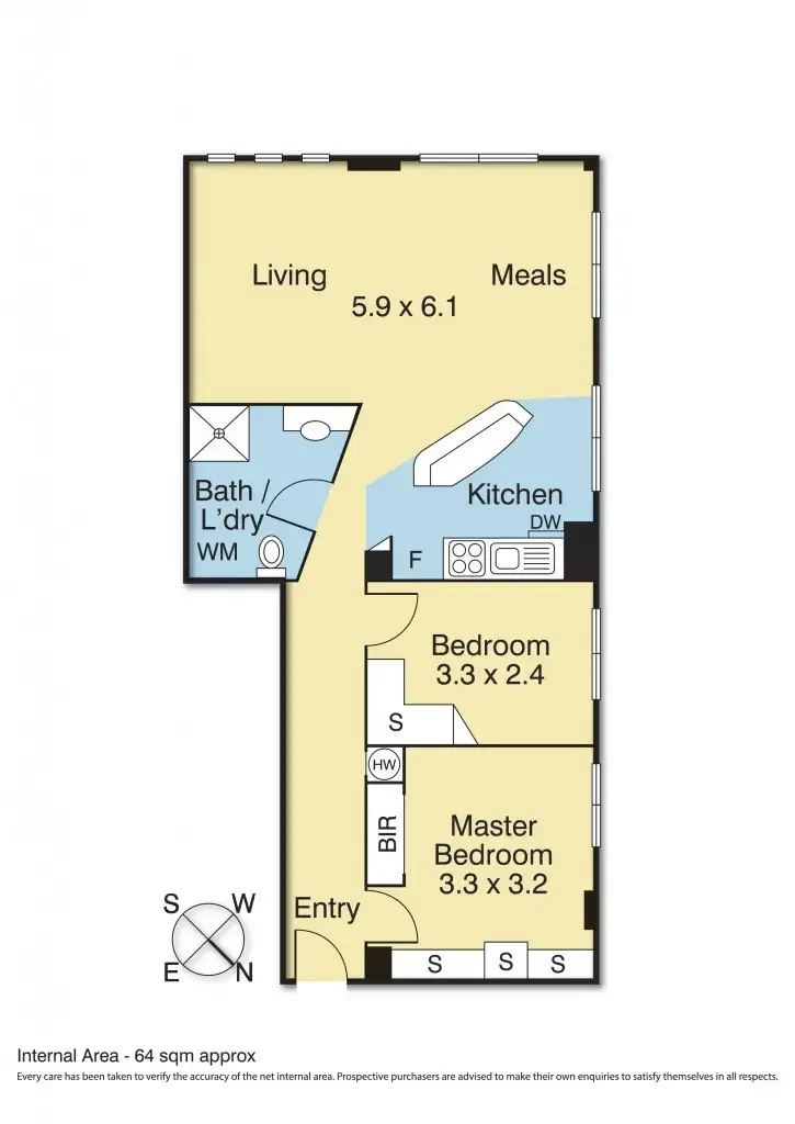Floorplan of Homely apartment listing, 106/616 Little Collins Street, Melbourne VIC 3000
