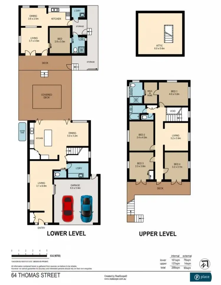 Floorplan of Homely house listing, 64 Thomas Street, Kangaroo Point QLD 4169