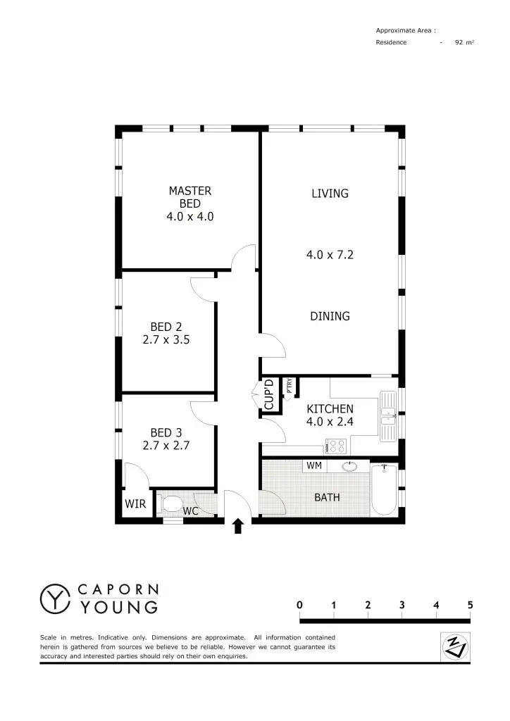 Floorplan of Homely house listing, 8s/9 Parker Street, South Perth WA 6151