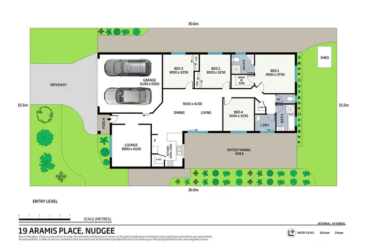 Floorplan of Homely house listing, 19 Aramis Place, Nudgee QLD 4014