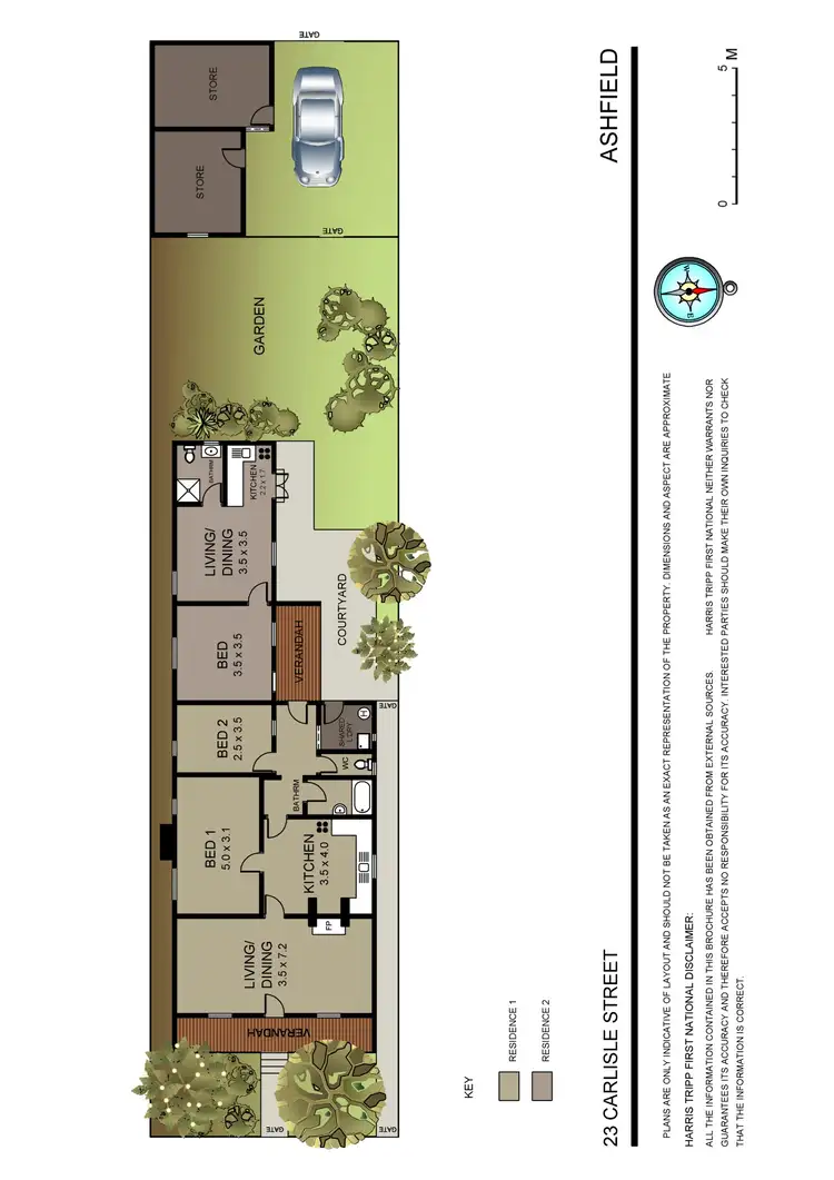 Floorplan of Homely house listing, 23 Carlisle Street, Ashfield NSW 2131