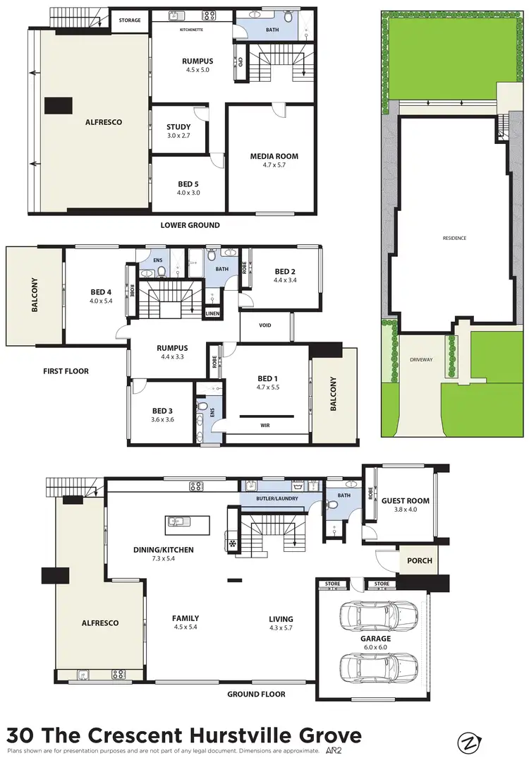 Floorplan of Homely house listing, 30 The Crescent, Hurstville Grove NSW 2220