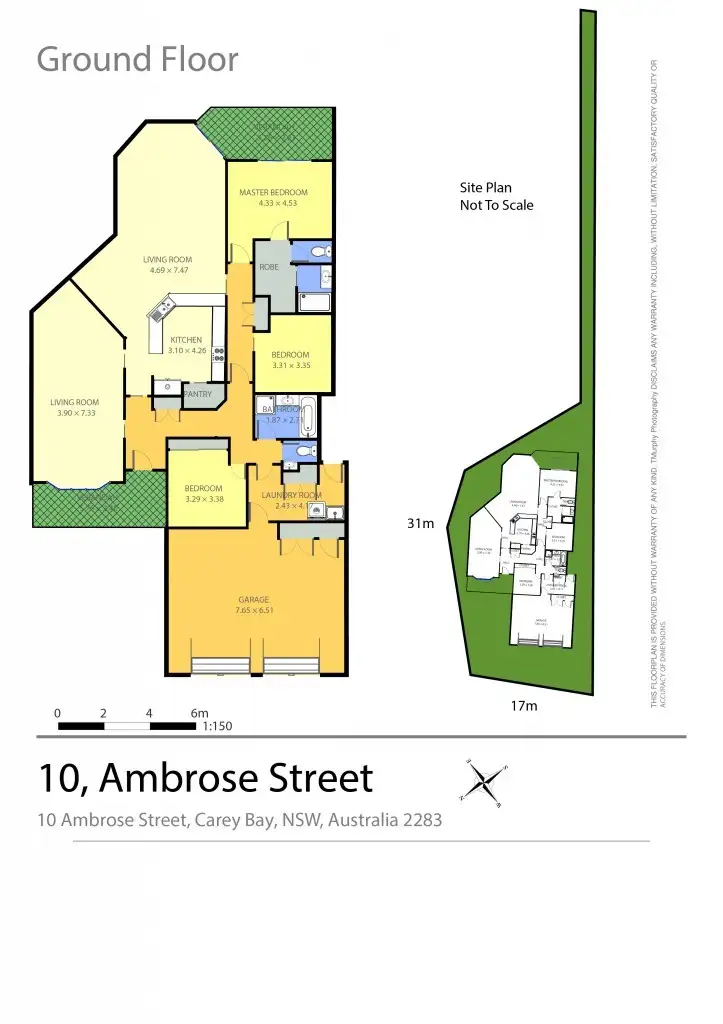 Floorplan of Homely house listing, 10 Ambrose Street, Carey Bay NSW 2283