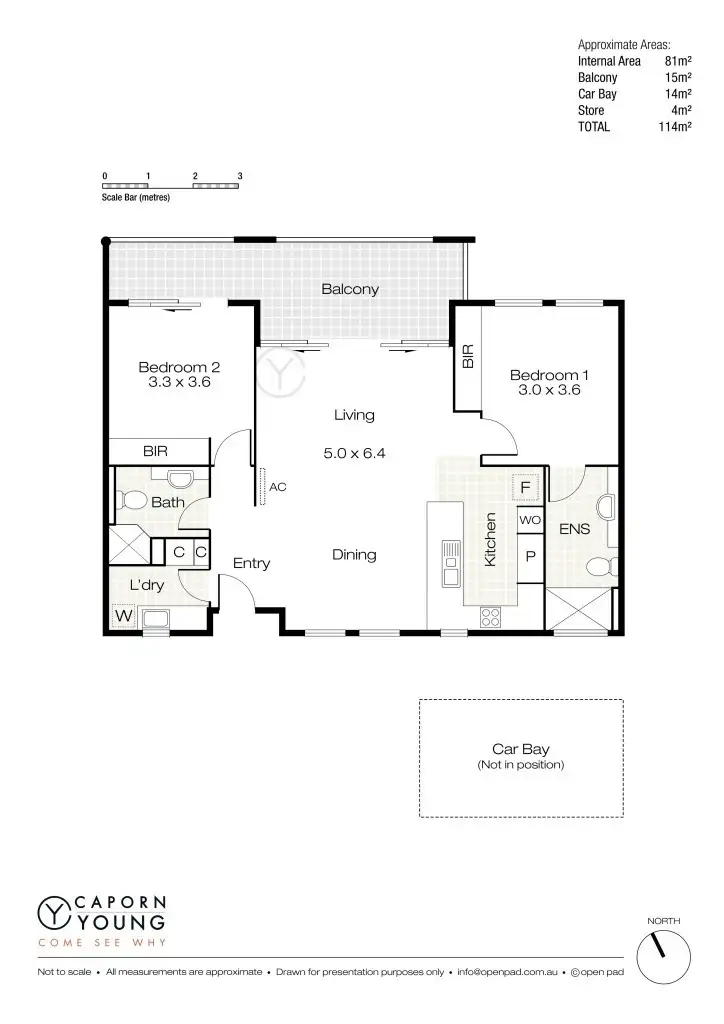 Floorplan of Homely apartment listing, 23/59 Brewer Street, Perth WA 6000