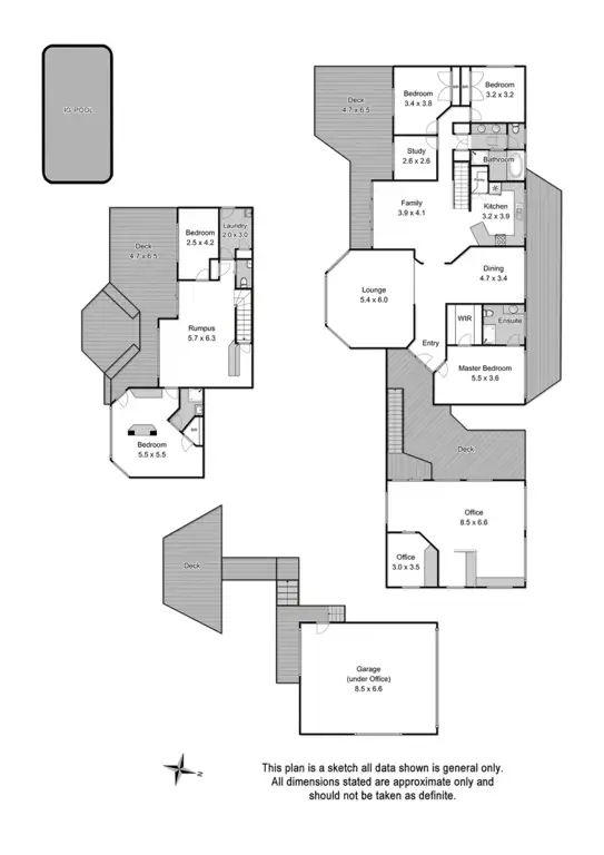 Floorplan of Homely house listing, 14 Kruses Road, North Warrandyte VIC 3113