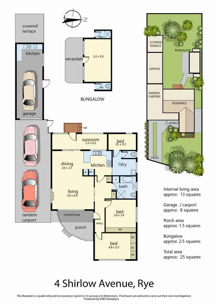 Floorplan of Homely house listing, 4 Shirlow Avenue, Rye VIC 3941