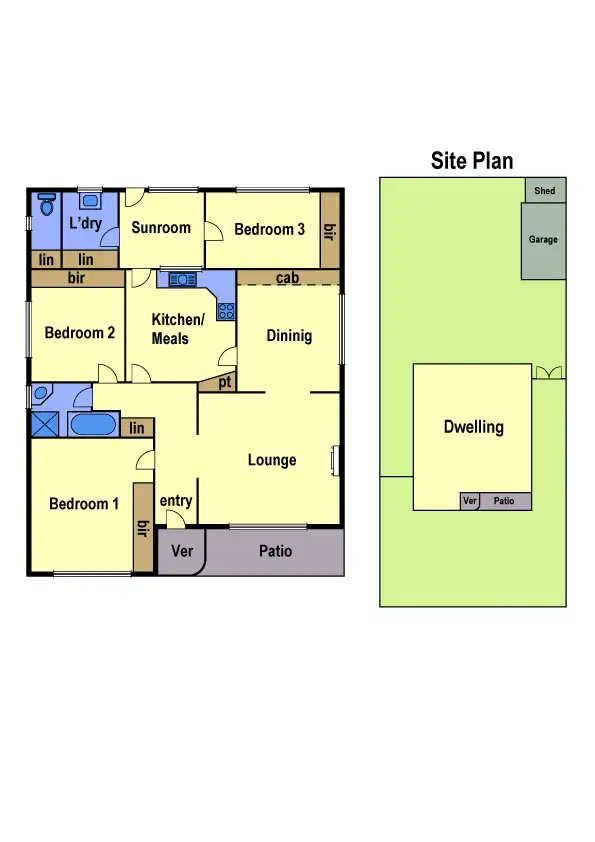 Floorplan of Homely house listing, 638 Gilbert Road, Reservoir VIC 3073