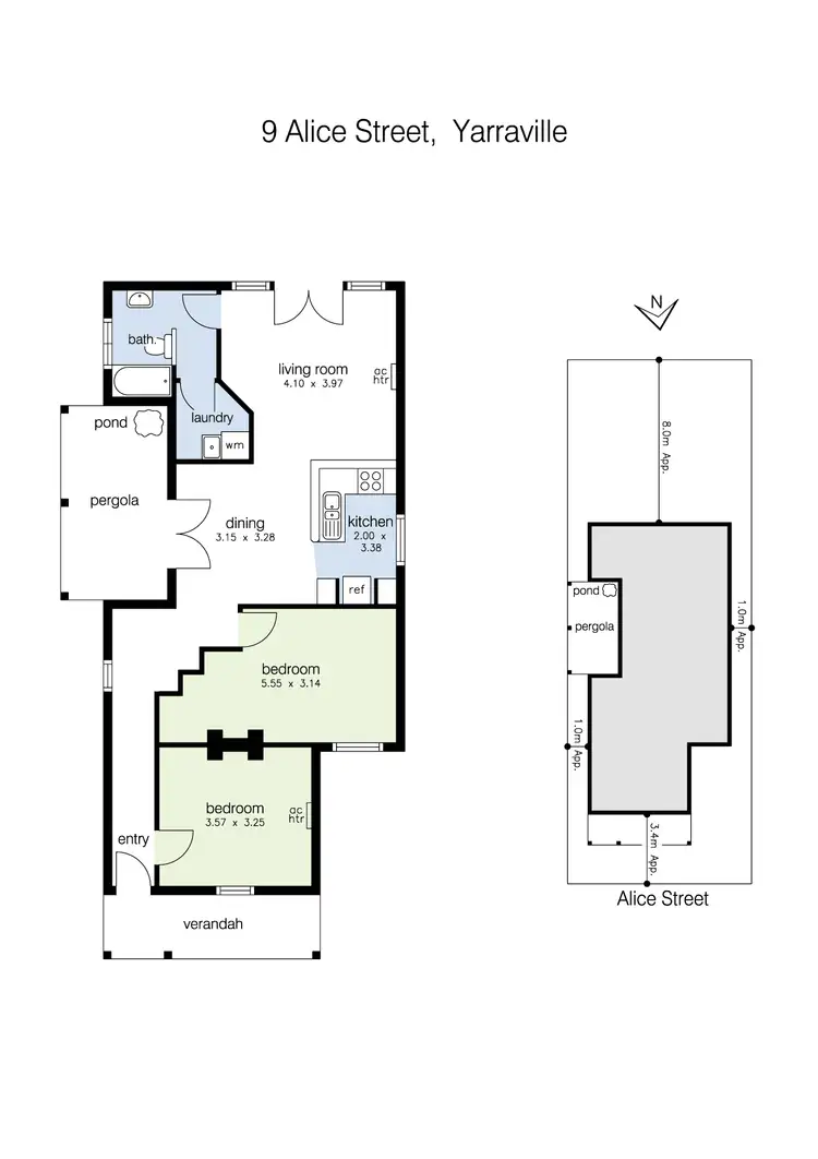 Floorplan of Homely house listing, 9 Alice Street, Yarraville VIC 3013
