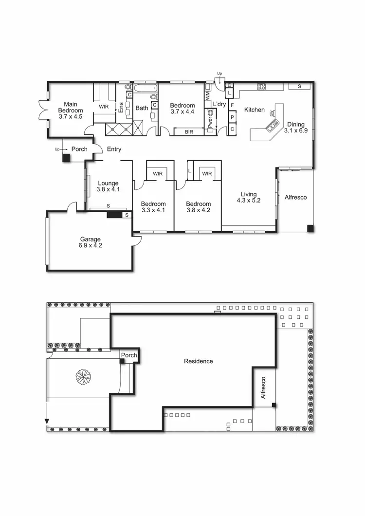 Floorplan of Homely house listing, 13 Gray Street, Bentleigh East VIC 3165