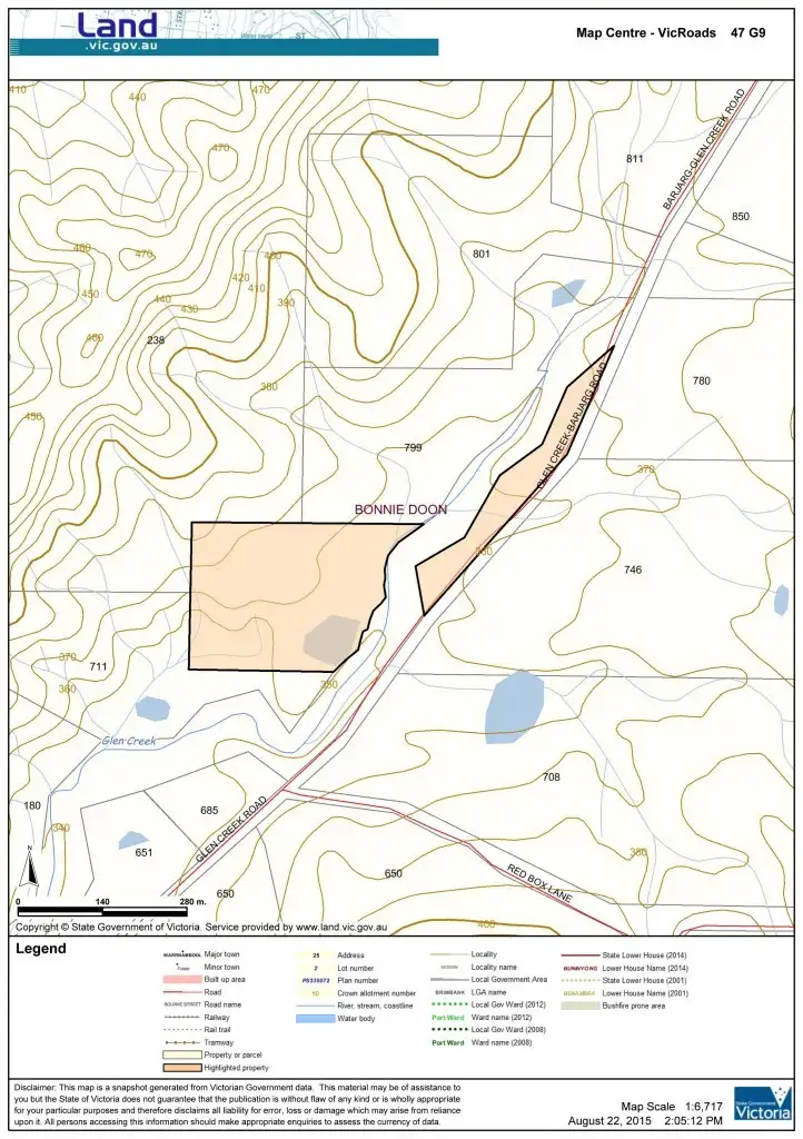 Floorplan of Homely land listing, LOT CA 13 & 31 Glen Creek Road, Bonnie Doon VIC 3720