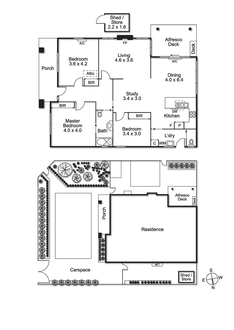 Floorplan of Homely house listing, 7 Whitmuir Road, Bentleigh VIC 3204