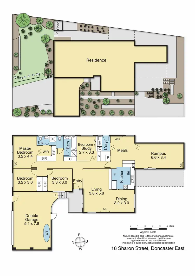 Floorplan of Homely house listing, 16 Sharon Street, Doncaster VIC 3108