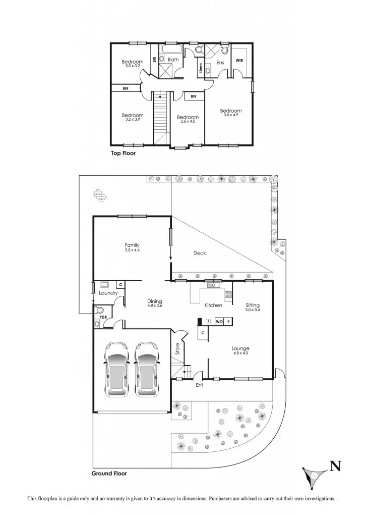 Floorplan of Homely house listing, 23 Baltusrol Circuit, Heatherton VIC 3202