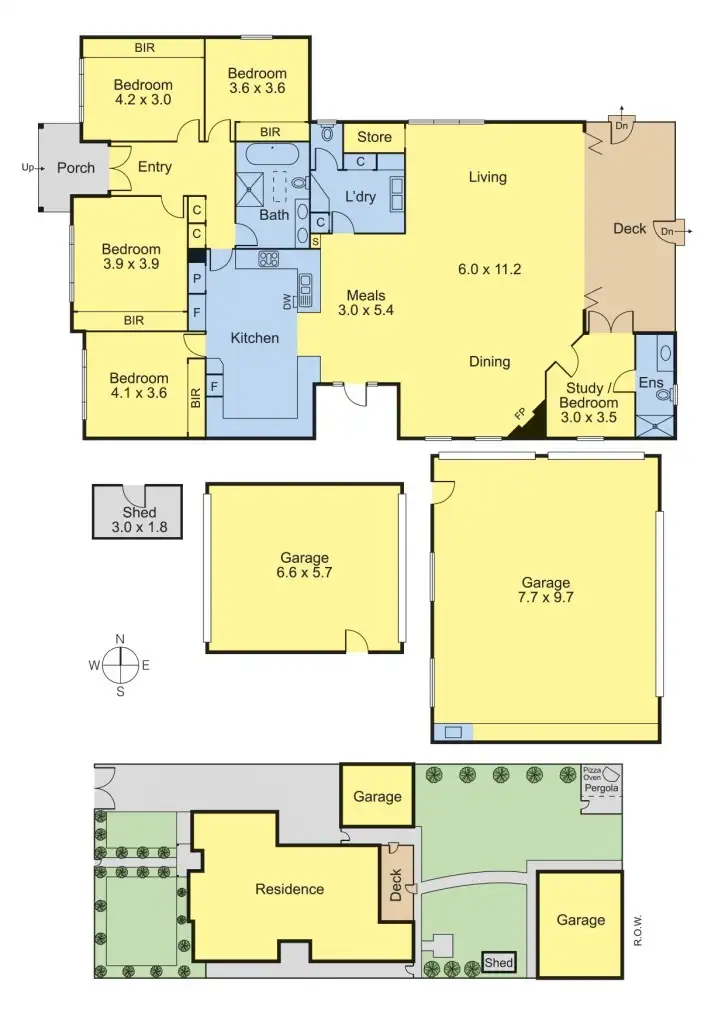 Floorplan of Homely house listing, 54 Cooper Street, Essendon VIC 3040