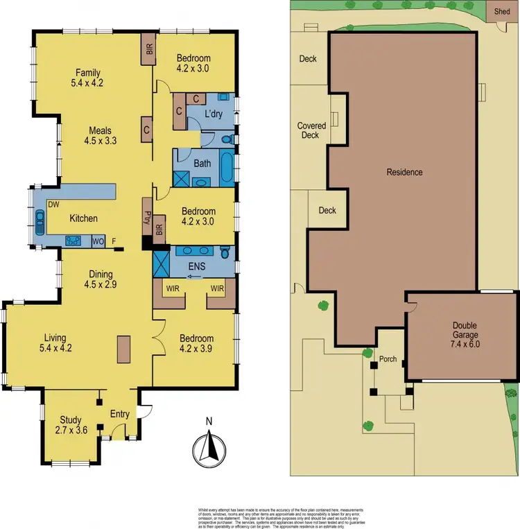 Floorplan of Homely house listing, 8 Cranberry Place, Bundoora VIC 3083