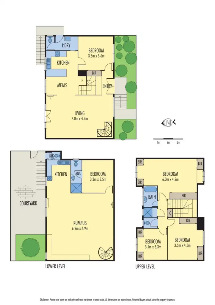 Floorplan of Homely townhouse listing, 7/27 Laburnum Street, Blackburn VIC 3130