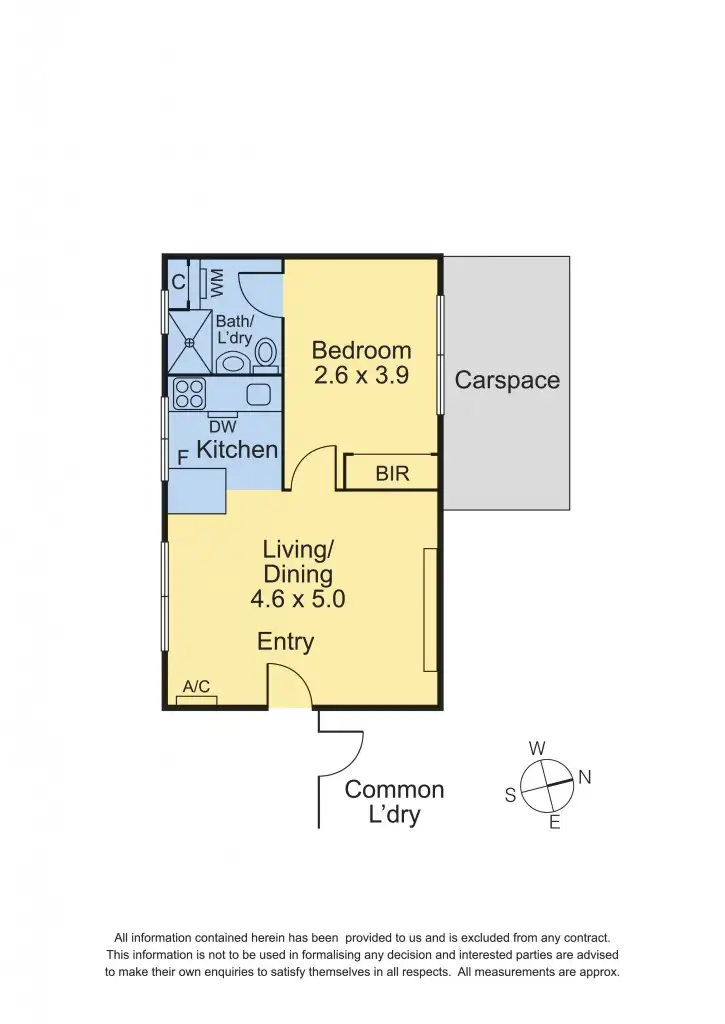 Floorplan of Homely apartment listing, 4/28 Hopetoun Street, Moonee Ponds VIC 3039