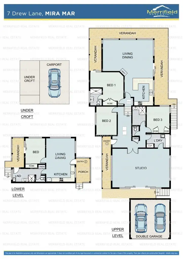 Floorplan of Homely house listing, 7 Drew Lane, Mira Mar WA 6330