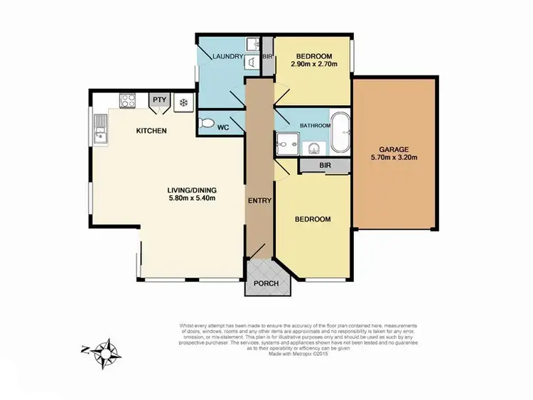 Floorplan of Homely unit listing, 8/64-66 Stud Road, Dandenong VIC 3175