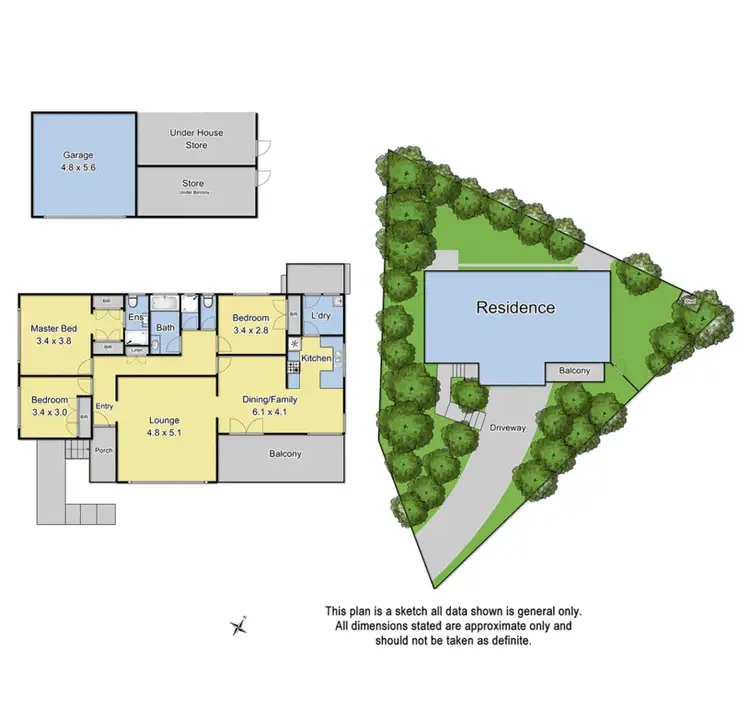 Floorplan of Homely house listing, 14 Sang Court, Ringwood VIC 3134