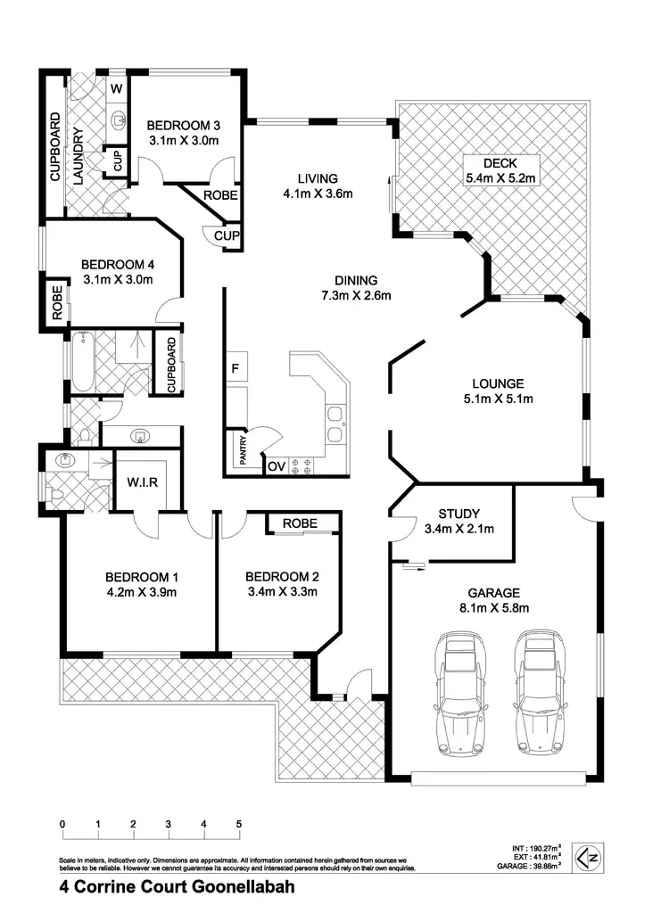 Floorplan of Homely house listing, 4 Corinne Place, Goonellabah NSW 2480