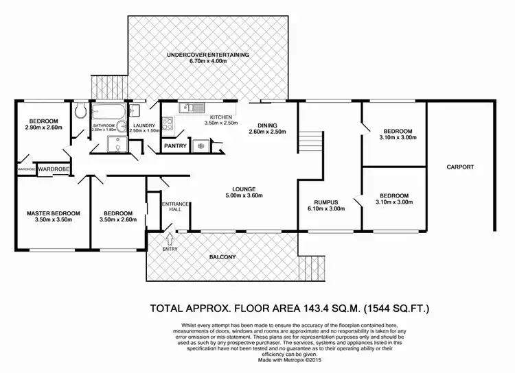 Floorplan of Homely house listing, 10 Buena Vista Road, Winmalee NSW 2777