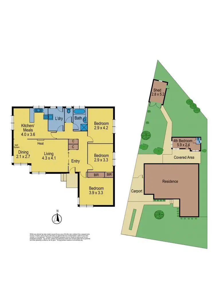 Floorplan of Homely house listing, 5 Kilmore Crescent, Dallas VIC 3047