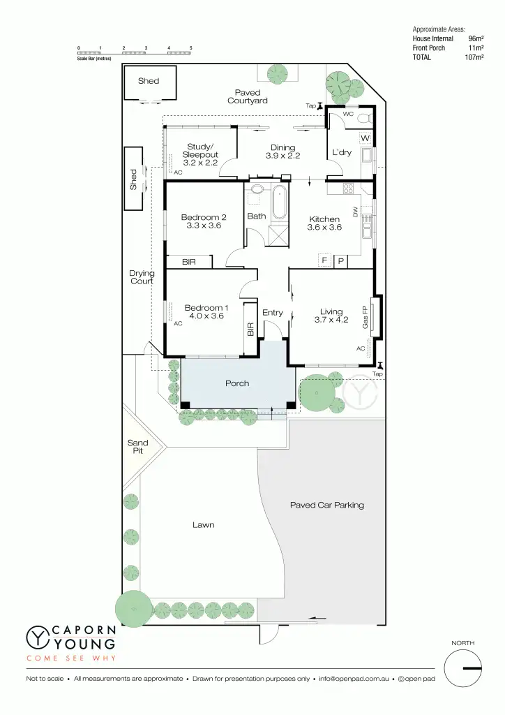 Floorplan of Homely house listing, 13 Auborough Street, Doubleview WA 6018