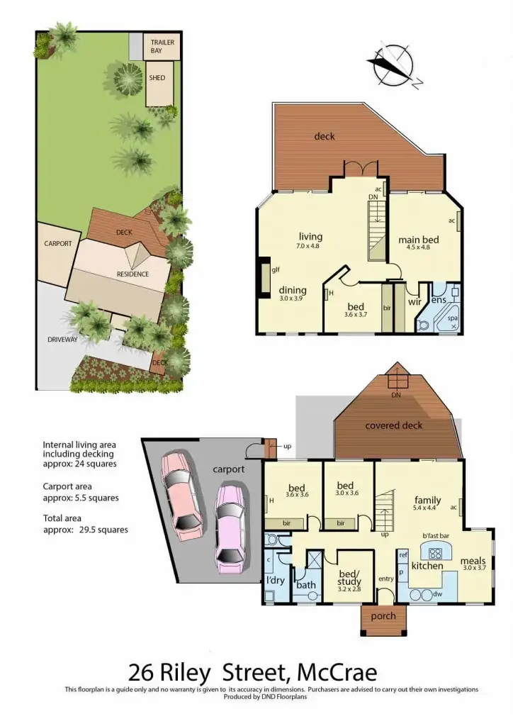 Floorplan of Homely house listing, 26 Riley Street, Mccrae VIC 3938