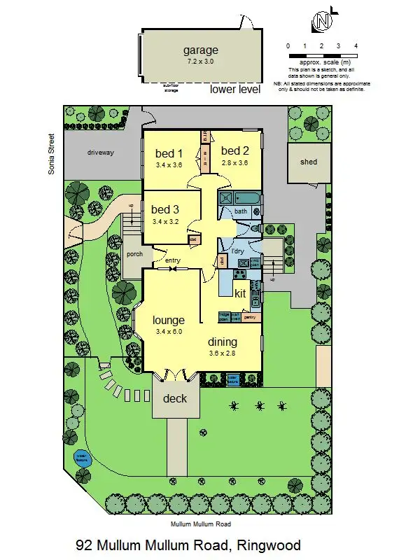 Floorplan of Homely house listing, 92 Mullum Mullum Road, Ringwood VIC 3134