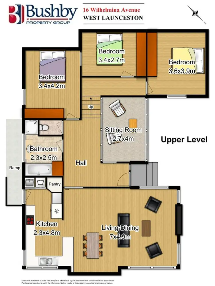 Floorplan of Homely house listing, 16 Wilhelmina Avenue, West Launceston TAS 7250