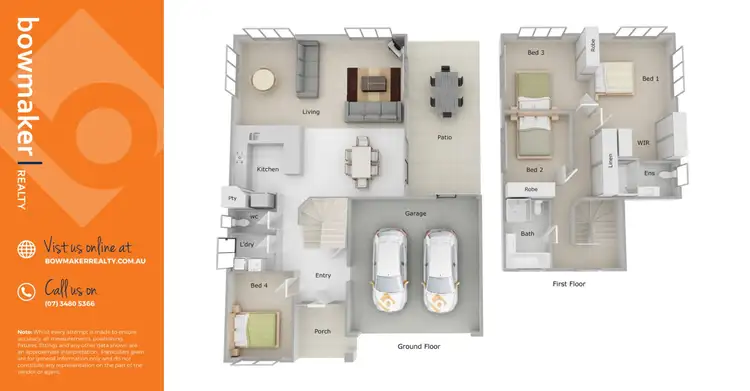 Floorplan of Homely house listing, 6 Melissa Circuit, Kallangur QLD 4503