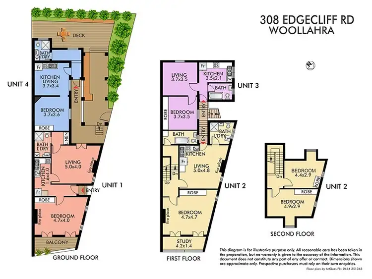 Floorplan of Homely house listing, 308 Edgecliff Road, Woollahra NSW 2025