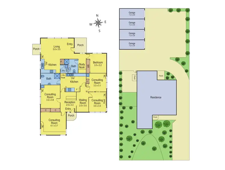 Floorplan of Homely house listing, 92 Roslyn Road, Belmont VIC 3216