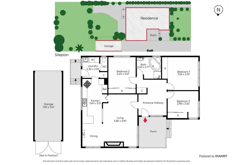 Floorplan of Homely house listing, 16 Benambra Drive, Templestowe Lower VIC 3107