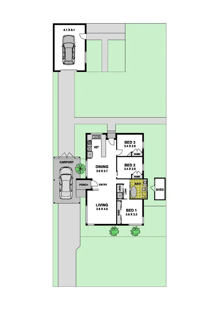 Floorplan of Homely house listing, 14 Devenish Court, Westmeadows VIC 3049